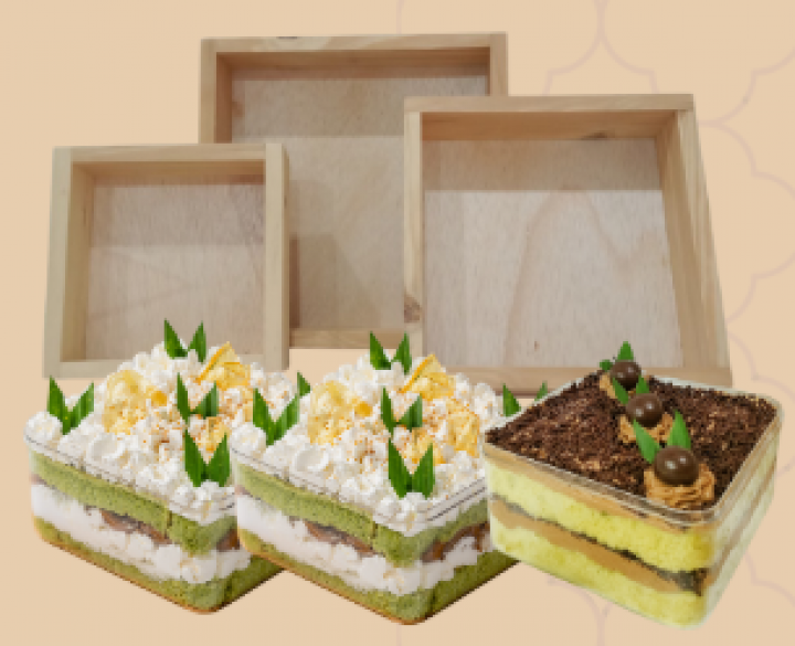 Tampah Kayu 3 Cake Box