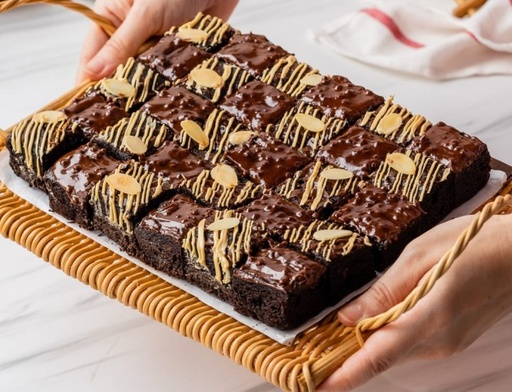 Fudgy Brownie Topping Mix Medium